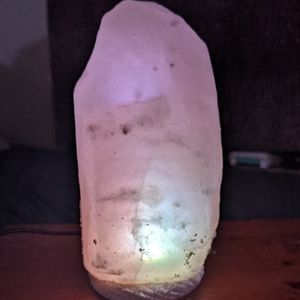 Color Changing Himalayan salt rock,